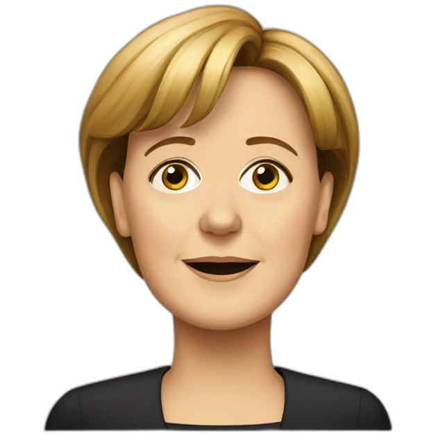 angela merkel emoji