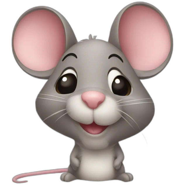Cute mouse emoji
