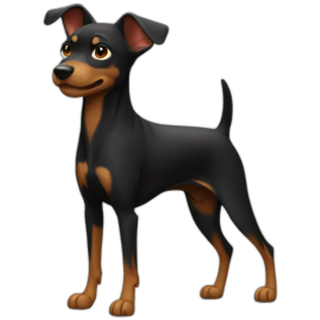 Black pincher standing emoji