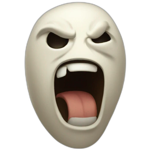 Scream emoji