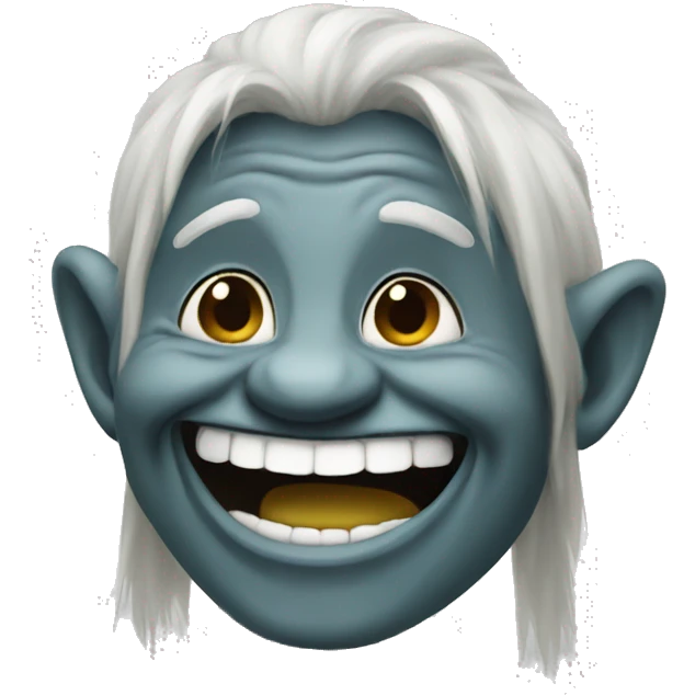 troll laughing emoji🧌 emoji