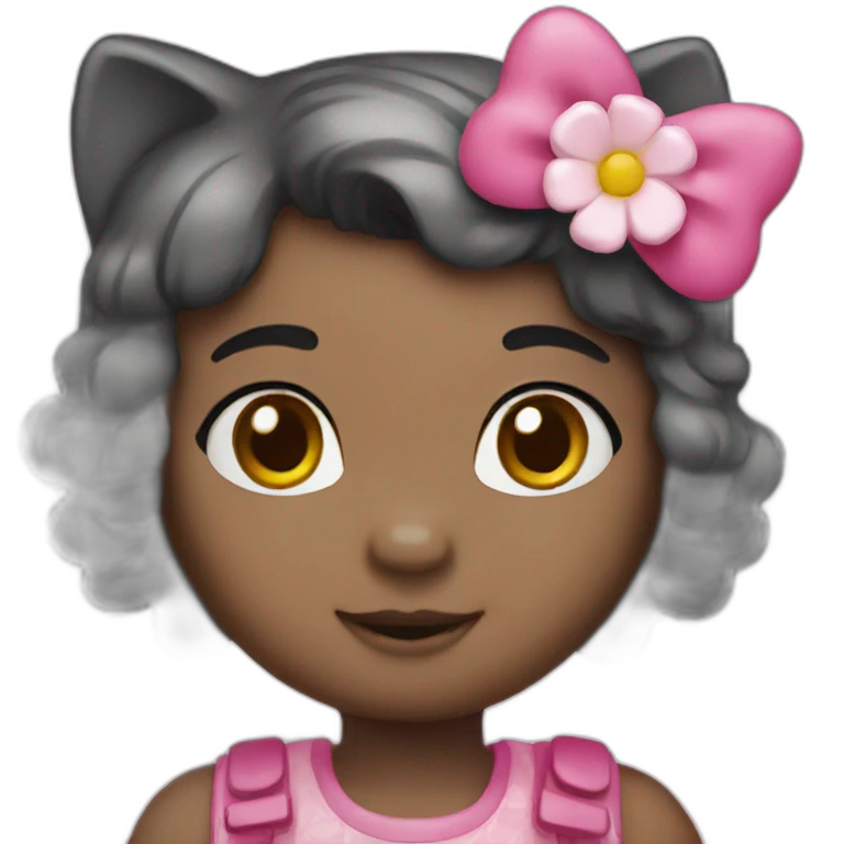 Hello kitty emoji