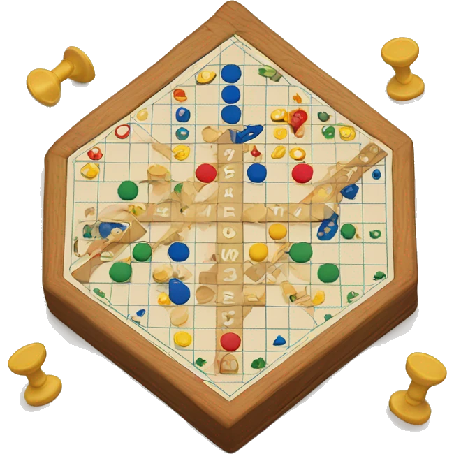 cuatro playing parchis emoji