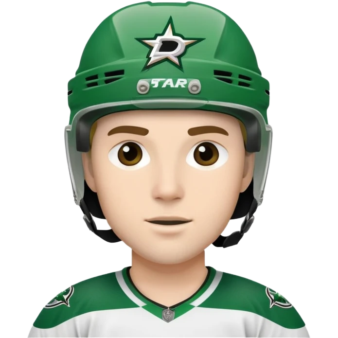 Dallas stars hockey player emoji