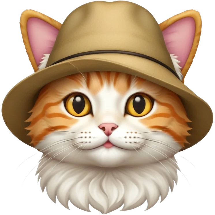 Cat the hat emoji