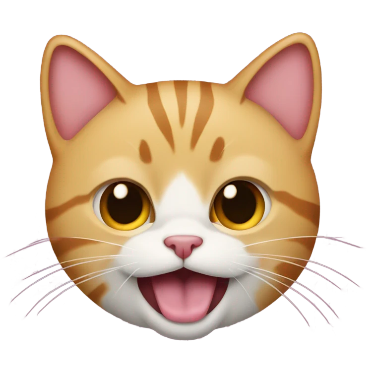 cat sticking tongue out emoji