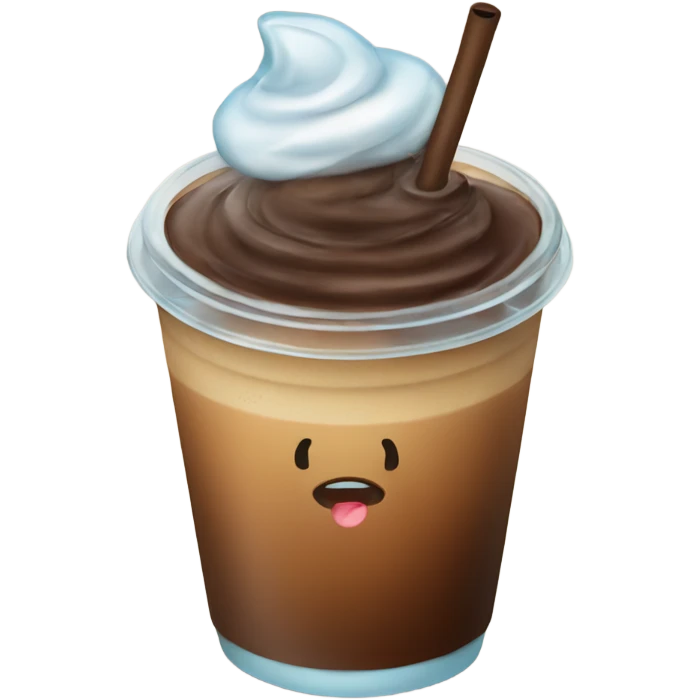 iced coffee emoji