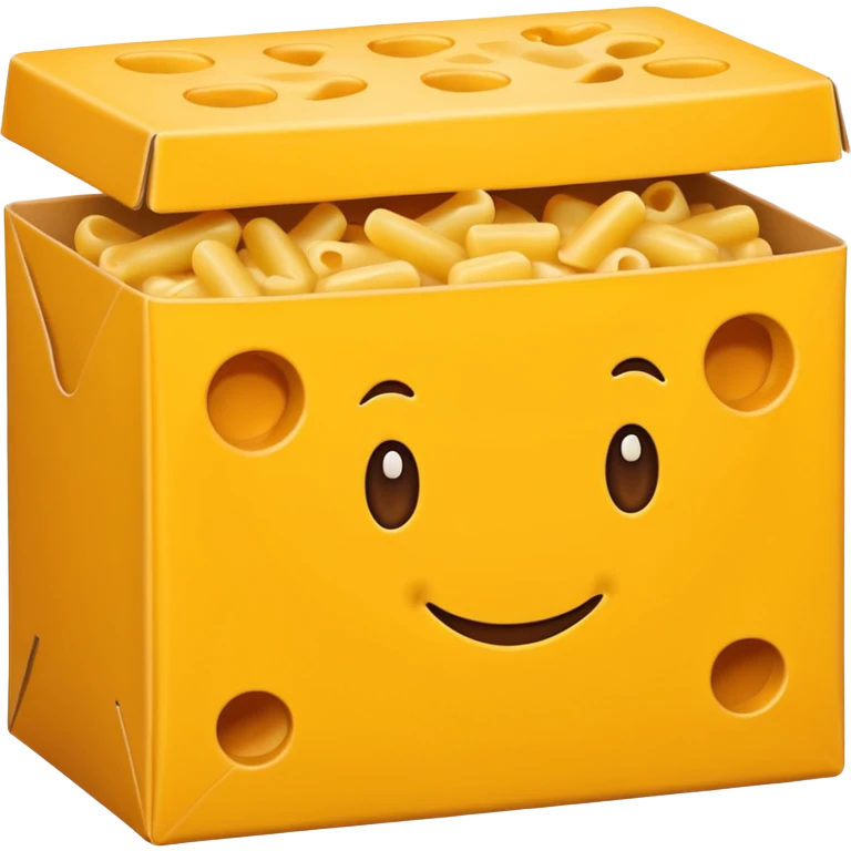 mac n cheese package emoji
