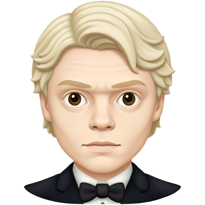 evan peters as mr. march emoji