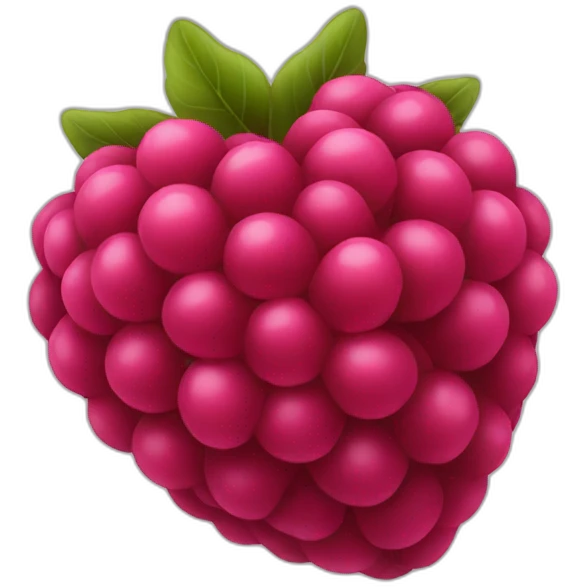 Raspberry emoji