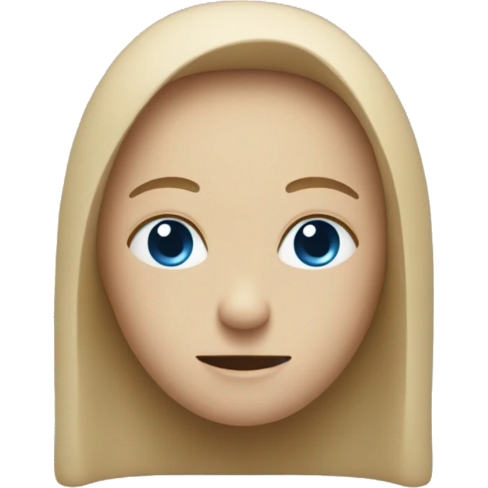 small blue square emoji