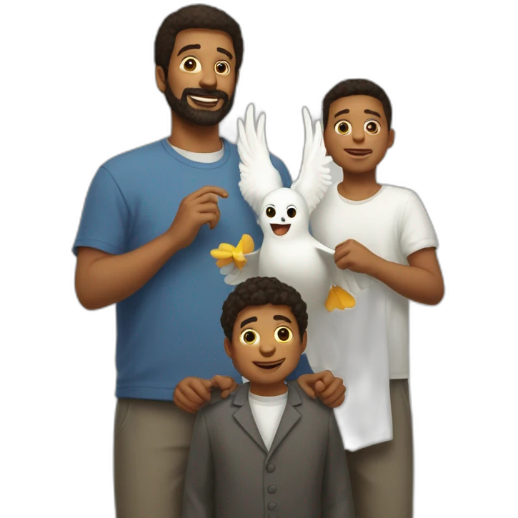 father son and the holy ghost emoji