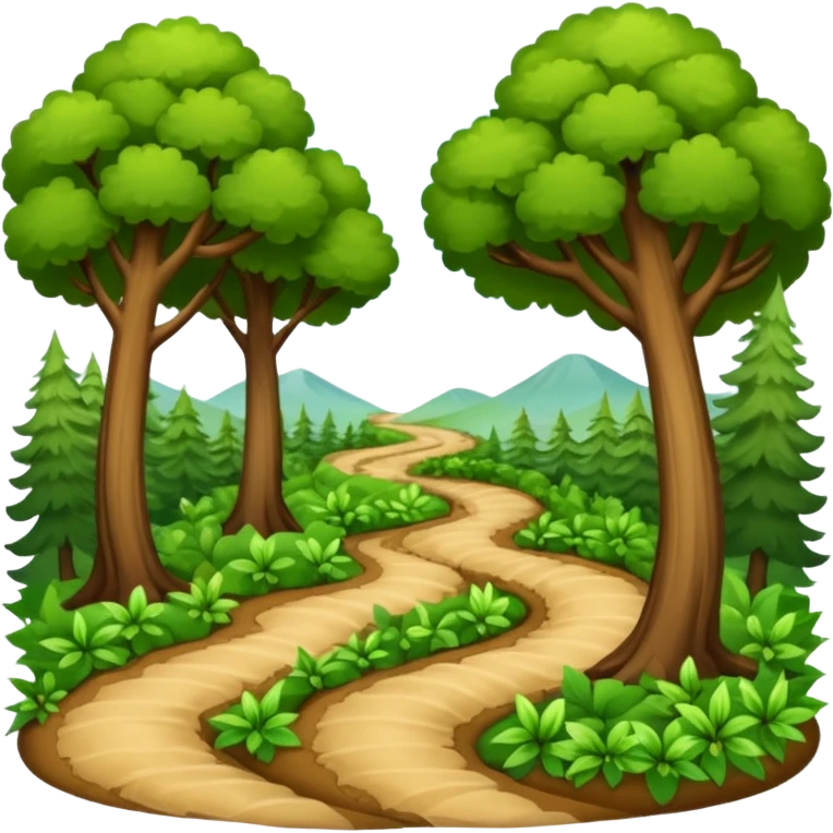 nature trail emoji