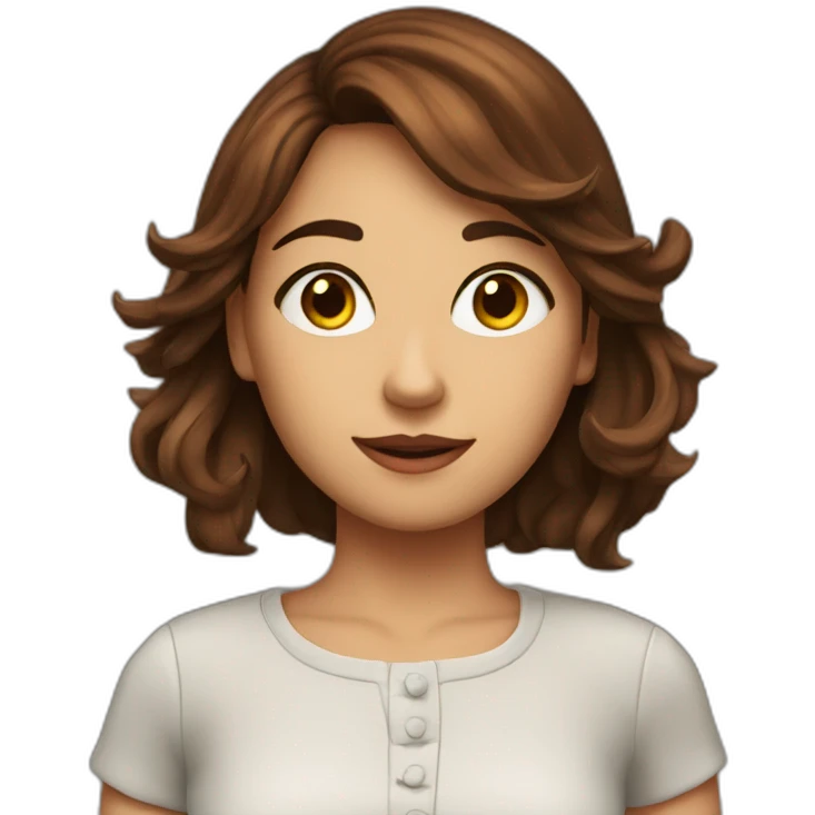 Personnage Clara emoji