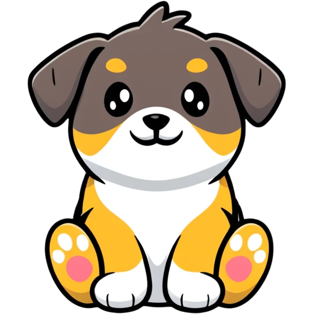 puppy paw emoji