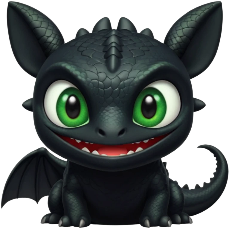 Toothless emoji