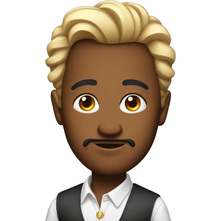 a rich spoiled  emoji