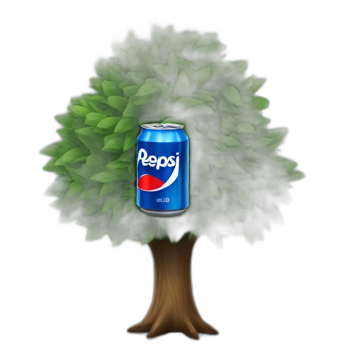 pepsi can tree emoji