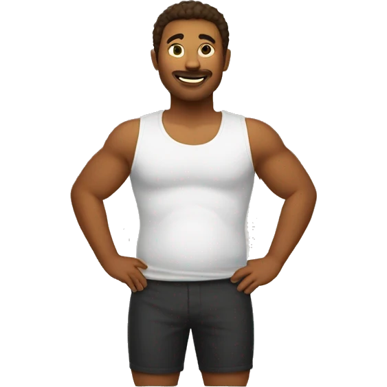 lean belly emoji