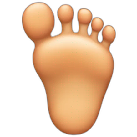 feet emoji