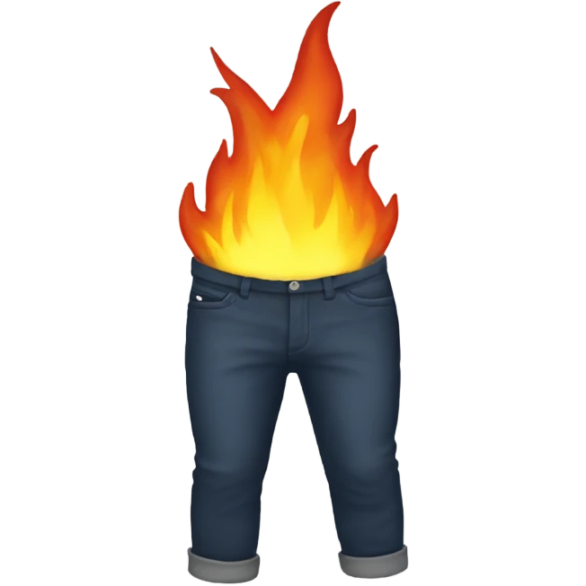 Pants on fire  emoji