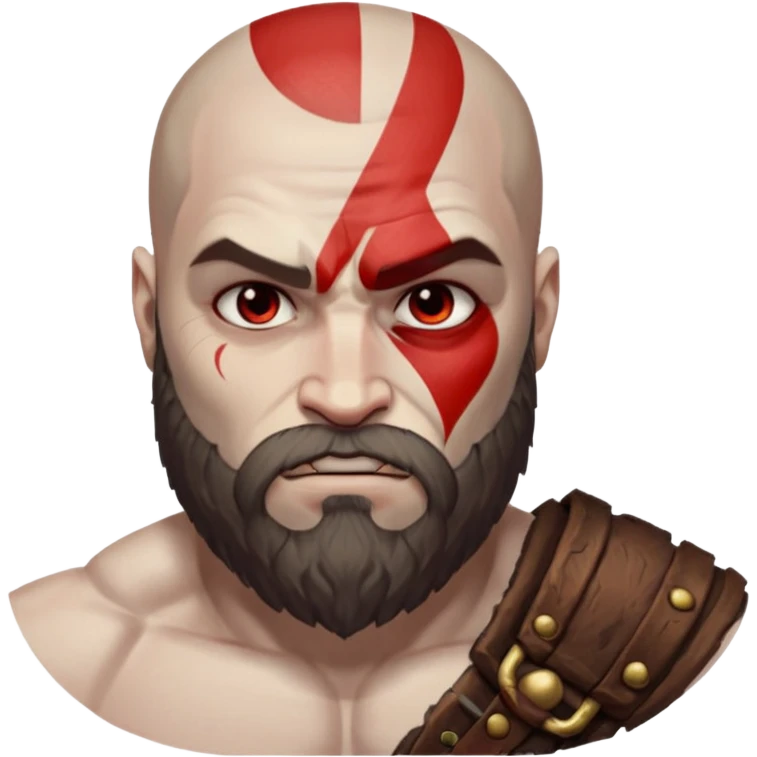 Kratos God of war emoji