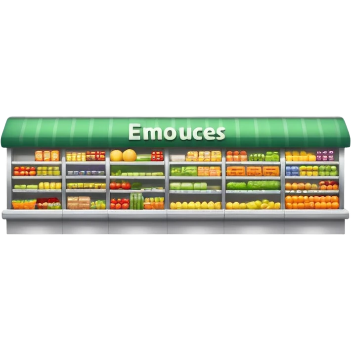 продуктовый магазин emoji