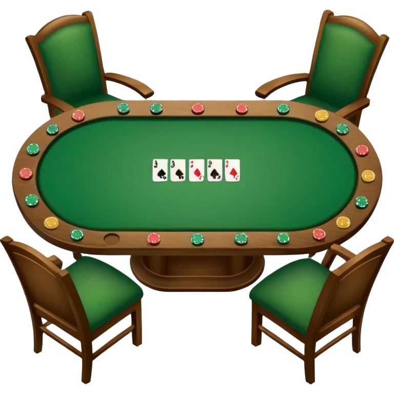 Poker Table: Wider Table



 emoji