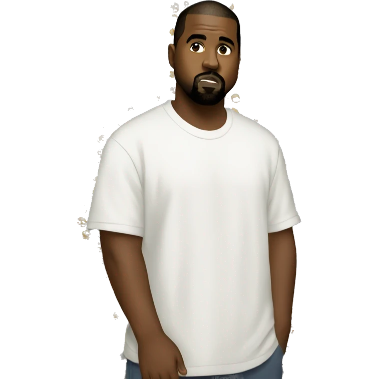 one kanye west emoji