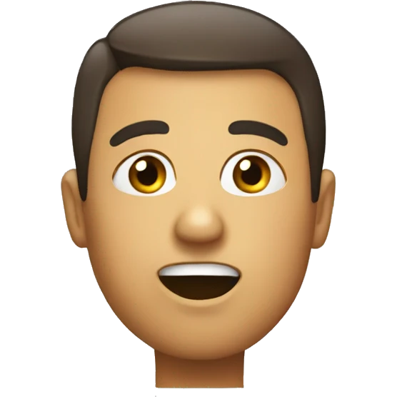 Talking a picture emoji