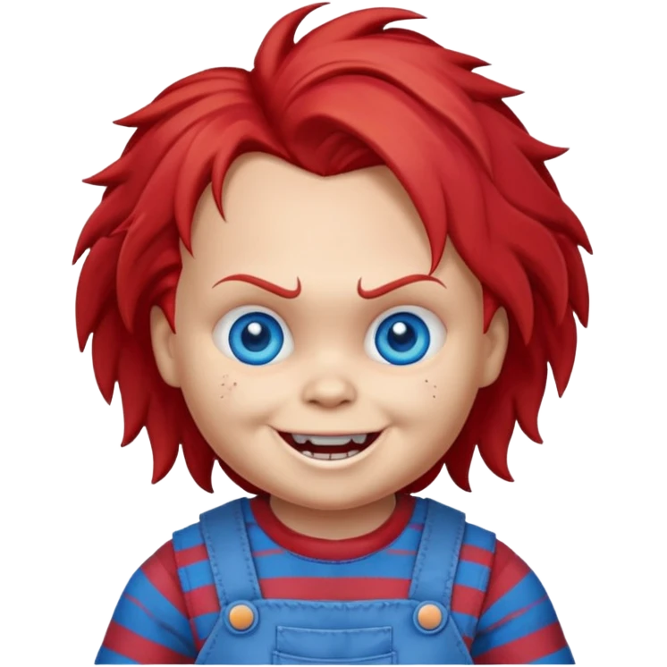 Un emojin de chuky emoji