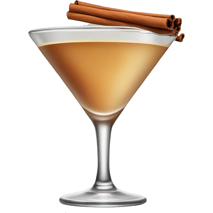 cinnamon martini emoji