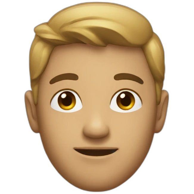 Visage content emoji