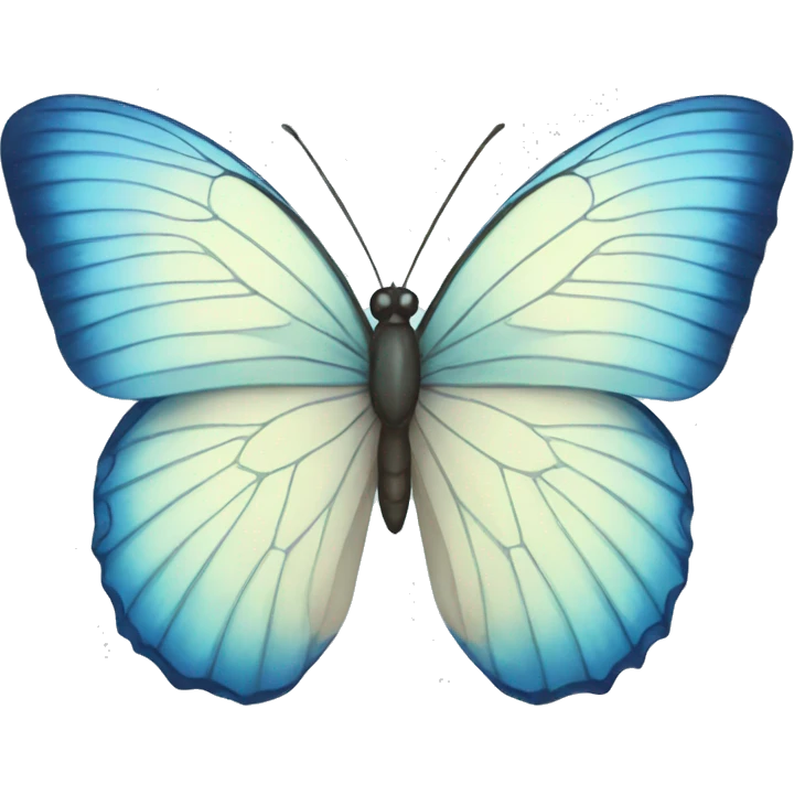 blue butterfly emoji