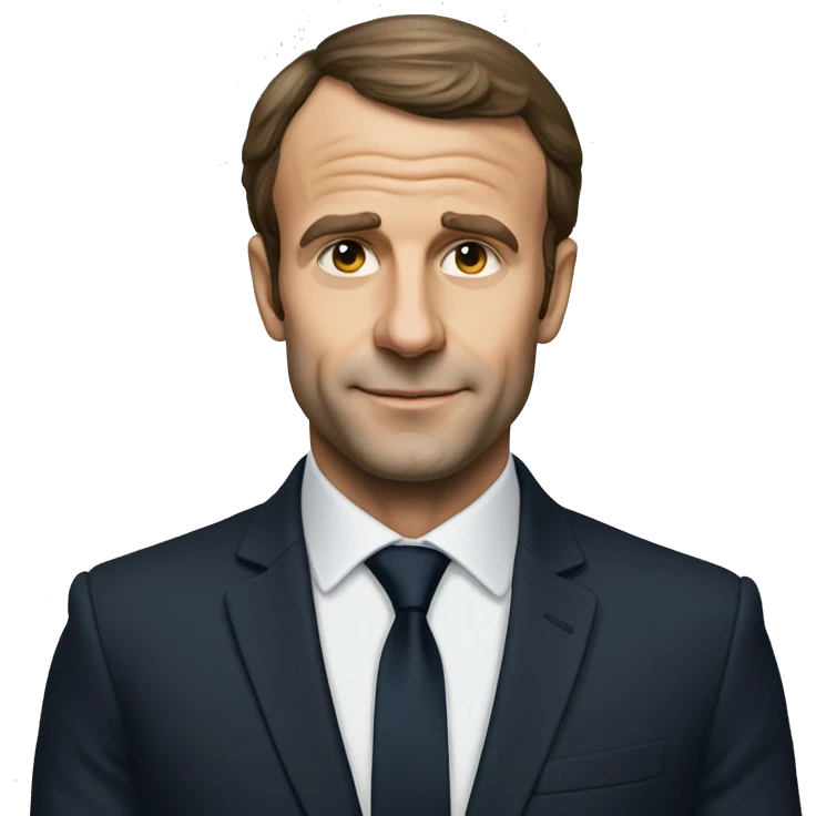 macron énervé emoji