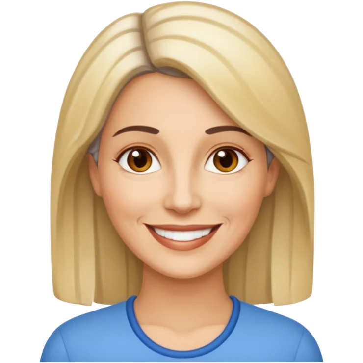 Chica con mechas de 45 años se llama Lourdes y es su santo emoji