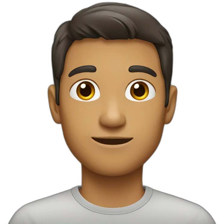 hombre  joven emoji