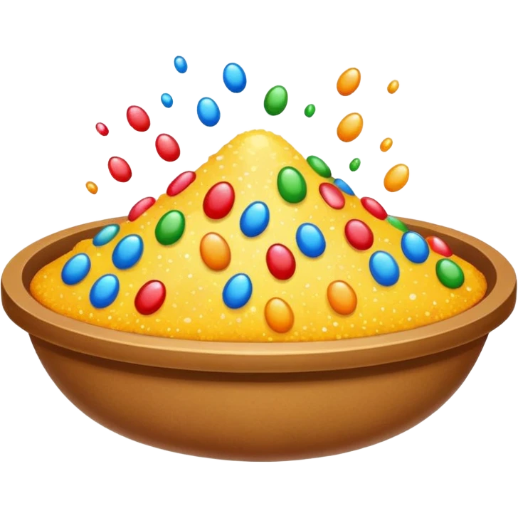 Sprinkling emoji