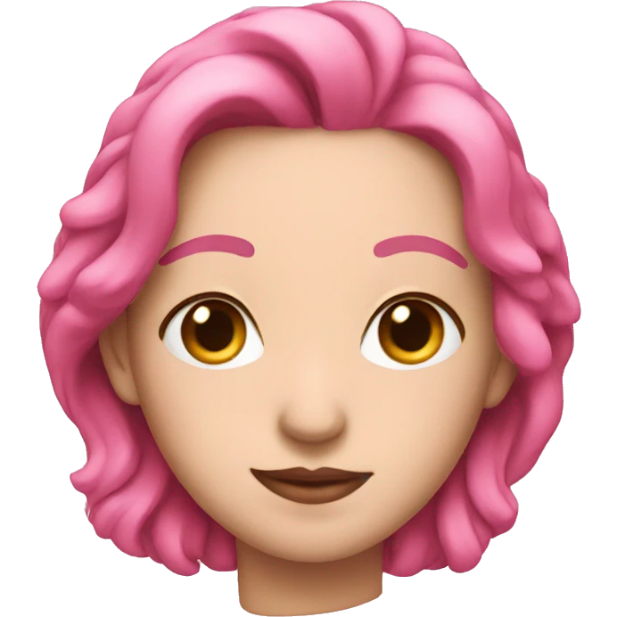 Pink emoji