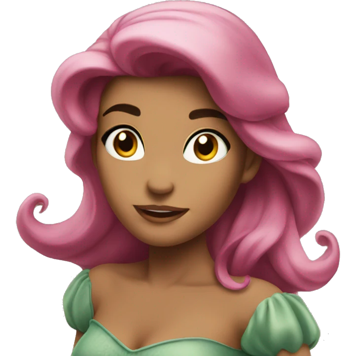 Ariel total figure emoji