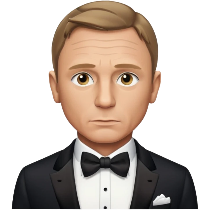 James Bond daniel craig emoji