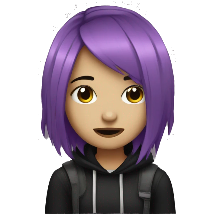 Emo girl  emoji