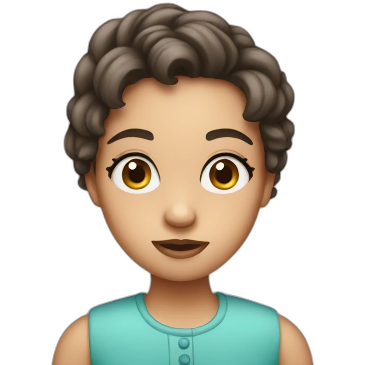 emily with big eyes emoji