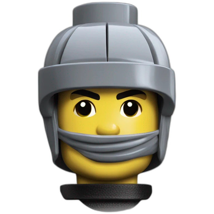 Samouraï lego emoji