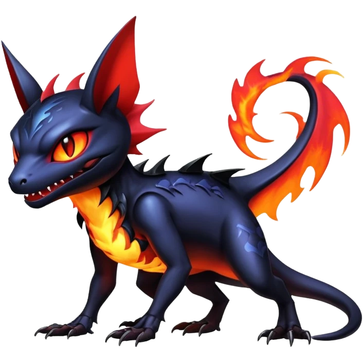 Shiny Epic Badass Gothic Noibat-Salandit-Litten-Hybrid emoji