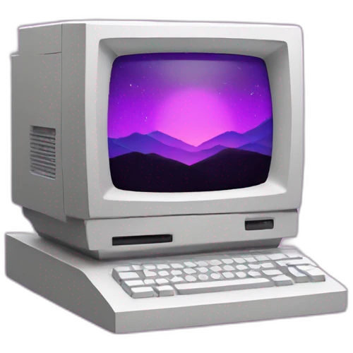 MACINTOSH PLUS vaporwave emoji