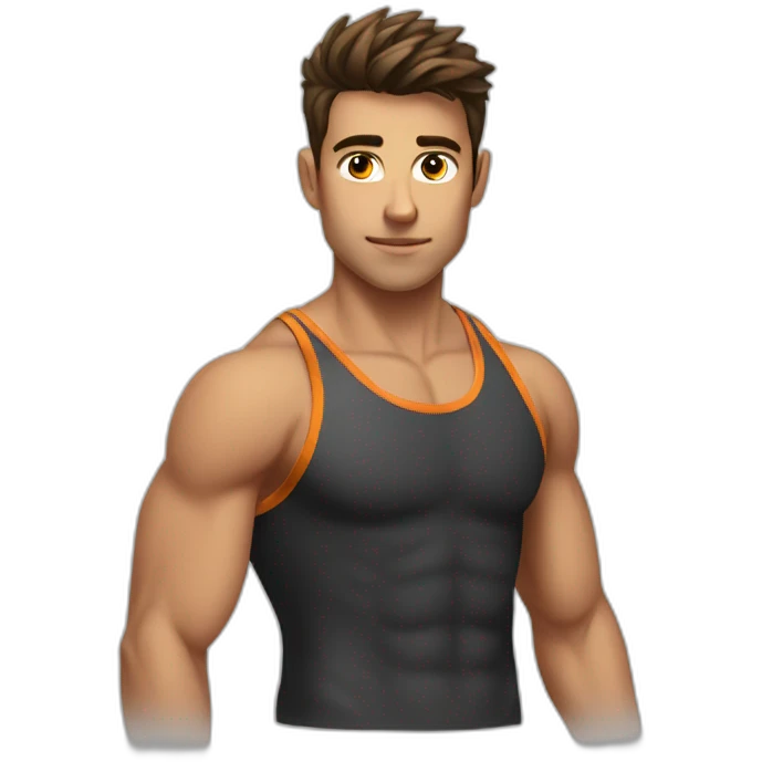young buff motorsports guy chest out emoji