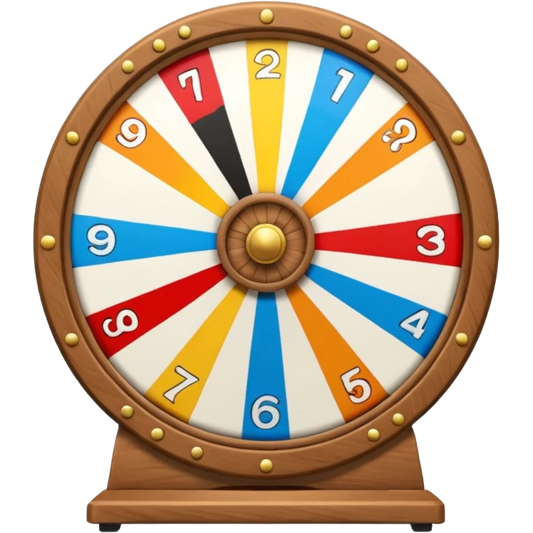  white wheel of fortune wheel emoji