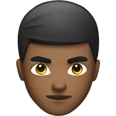 Ninja with a low taper fade emoji