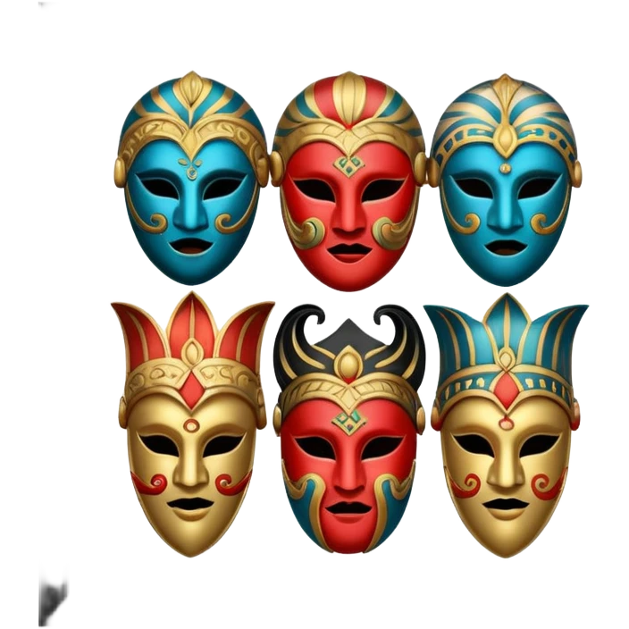 Máscaras Gregas emoji